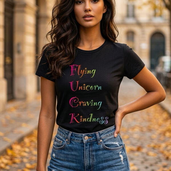 Flying unicorn Front Print Thumbnail