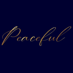 Peaceful - Thread Project Unisex Summer Tee Design