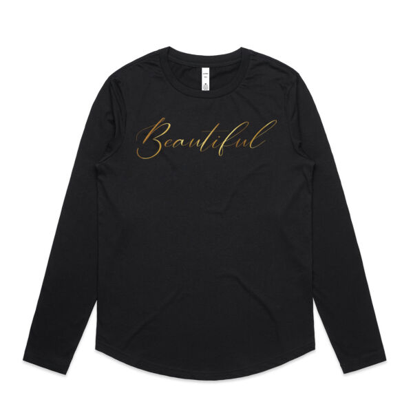 Beautiful - AS Colour Womens Maple Curve Longsleeve Tee Thumbnail