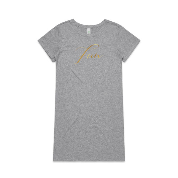 Fun - AS Colour Womens Mika Organic Short Sleeved Dress Thumbnail