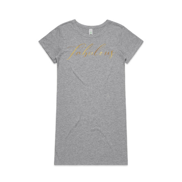Fabulous - AS Colour Womens Mika Organic Short Sleeved Dress Thumbnail