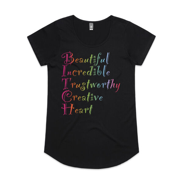 Beautiful Front Print  - AS Colour Womens Mali Tee Thumbnail