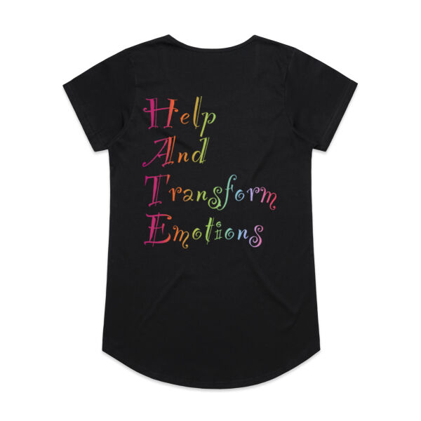 Help Back Print - AS Colour Womens Mali Tee Thumbnail