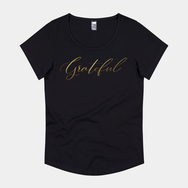 Grateful - Thread Project Womens Jazz Tee Thumbnail