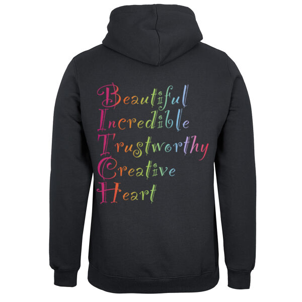 Beautiful backprint - JB's Mens Fleecy Hoodie Thumbnail
