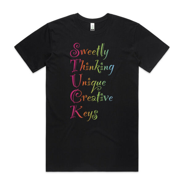 Sweetly Unstuck - AS Colour Mens Staple Organic Tee Thumbnail