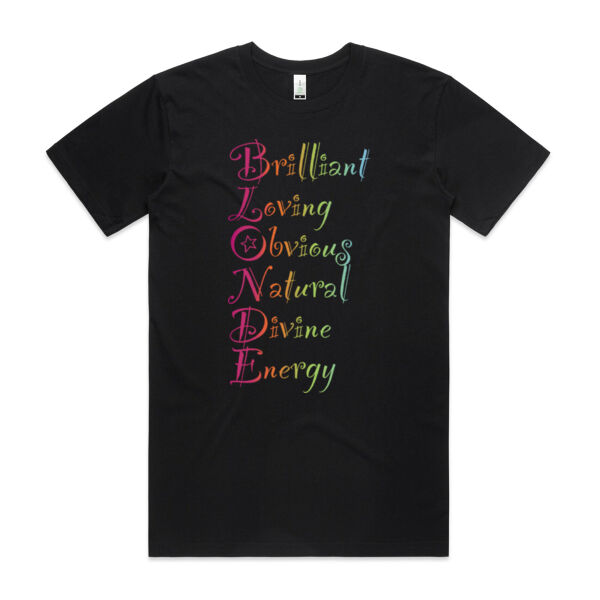 Blonde Front Print  - Cushion cover - AS Colour Mens Staple Organic Tee Thumbnail