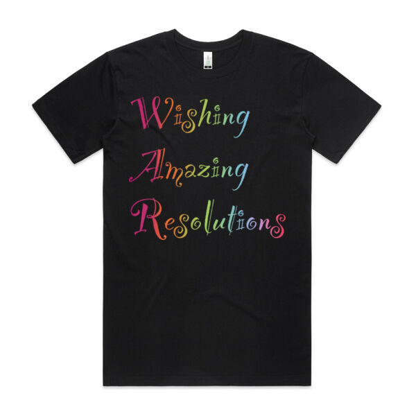 Resolution Front  - AS Colour Mens Staple Organic Tee Thumbnail