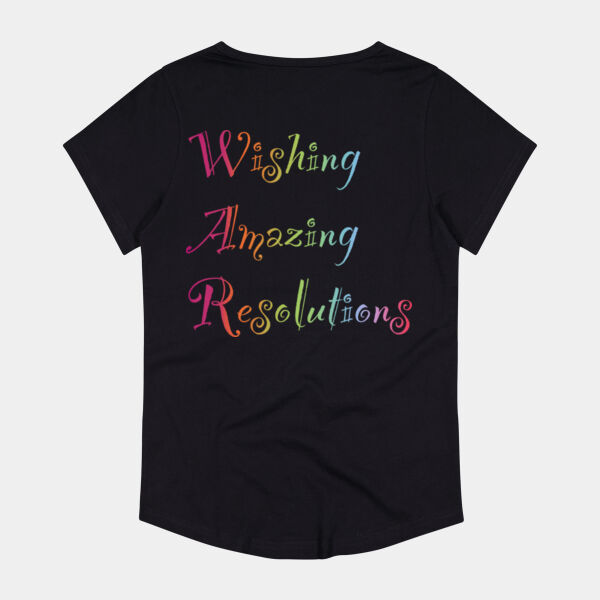Resolutions back - Thread Project Womens Jazz Scoop Neck Tee Thumbnail